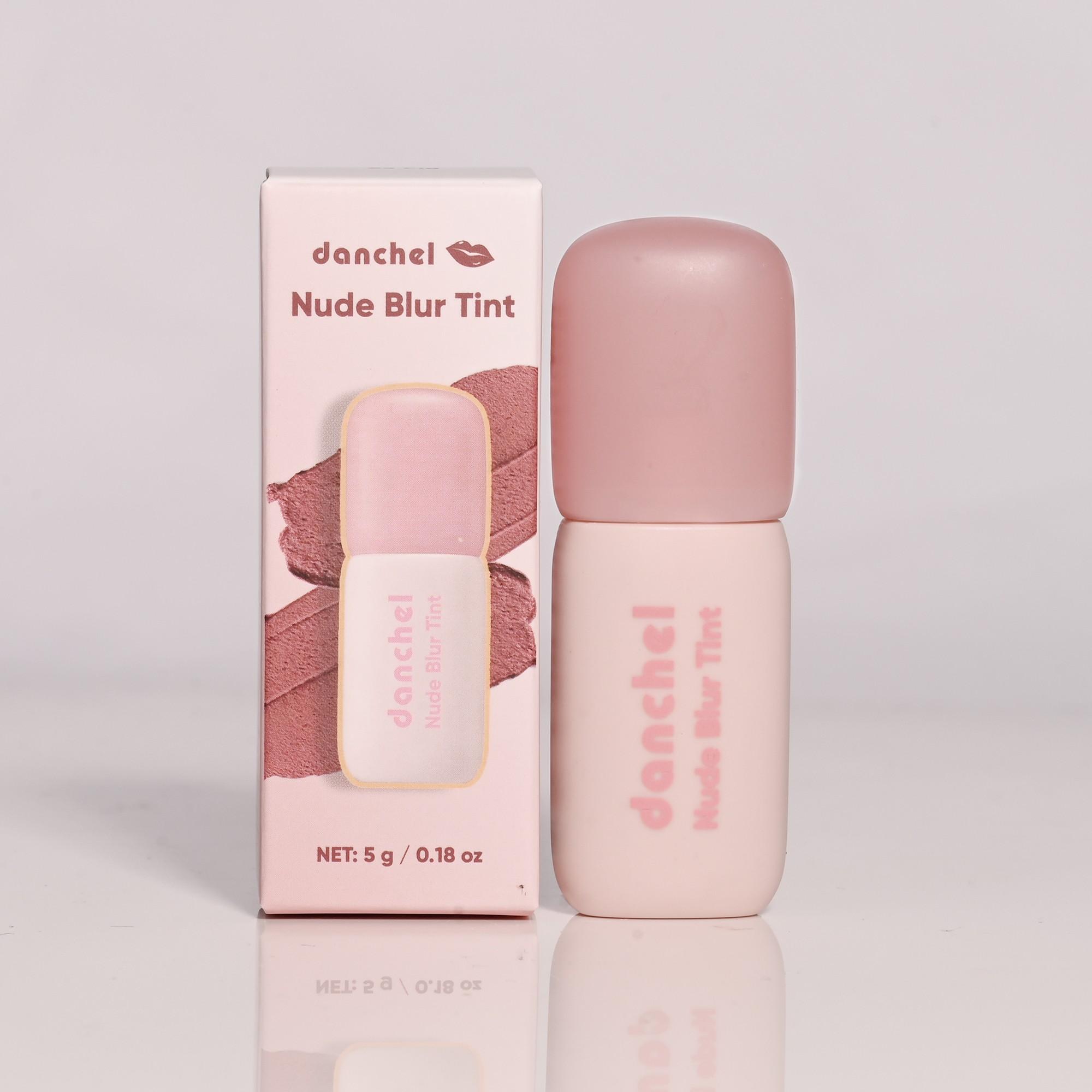 danchel Matte Lip & Cheek Tint, Lip Cosmetic, Lipstick, Makeup, Lip Products Makeup, Long-Lasting Matte Finish, Velvet Texture, 10 Shades, Makeup Gift for Girls & Women, Summer Makeup