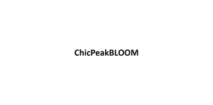 ChicPeakBLOOM