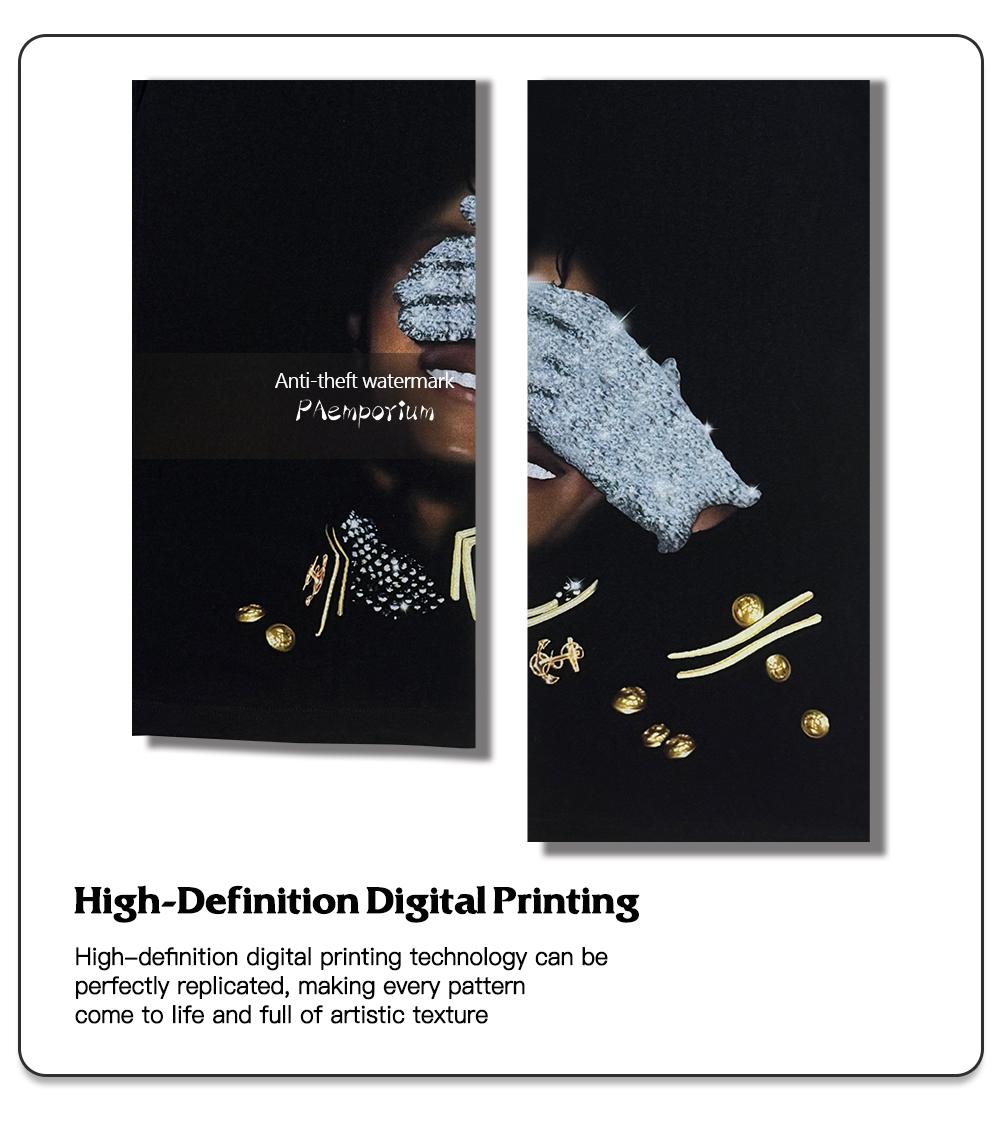 MeJend Printed Tshirt for Men, 250gsm Heavyweight Fabric, Cotton Short-Sleeve, Unique Graphic tee unisex casual heavyweight classic shirt Streetwear Top Black White Crewneck Breathable