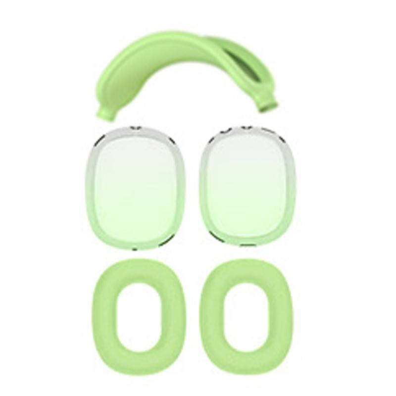 Silicone Case Cover for AirPods Max 2 Headphones,Clear Soft TPU Ear Cups Cover/Ear Pad Case Cover/Headband Cover for AirPods Max 2/1 (2026/2024/2020),Transparent Accessories for Apple AirPod Max