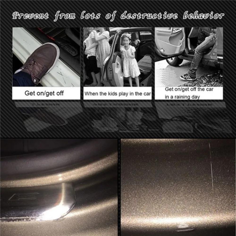Premium Car body Protective Film; anti-Slip High-Adhesive Waterproof Tape, Easy Diy installation for suv 7 sedan. durable door sill guards, Mirror protection, Vehicle Modification Accessories, Scratch-Resistant Vinyl Wrap.