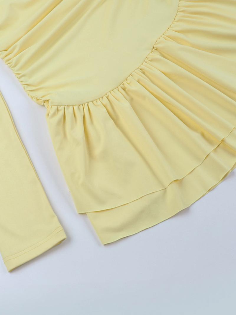 One Shoulder Mini A-Line Dress, Elegant Party Wear, Summer Fashion, Women's Casual, Stylish and Comfortable