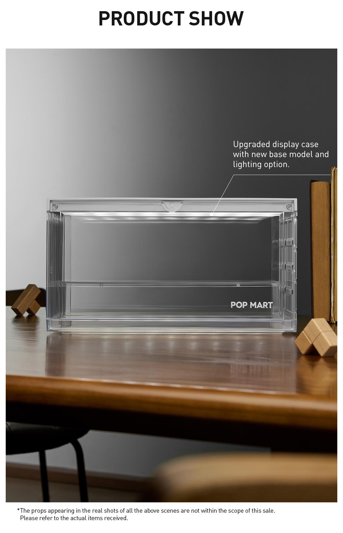 POP MART POP MART 100% Assemblable Lighted Display Container
