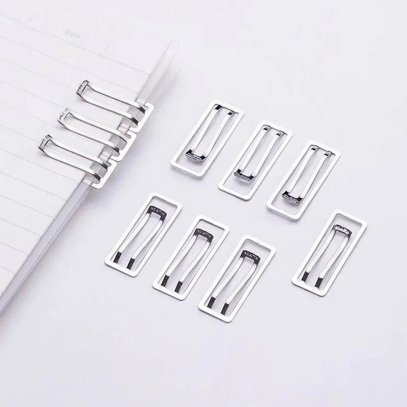 Clips 10 pcs/box W010 Ticket Holder Small Multi-Function Clips Bookmarks For Office School Gadget
