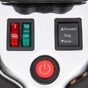 Kids 3-Wheeler ATV Motorcycle XB-3118 12V Electric Ride-On Toy with LED Lights, Bluetooth, MP3, EVA Tires, Spring Suspension, Soft Start for Ages 3-8 Sturdy Handlebars Control Durable Astm Certification Plastic Safety