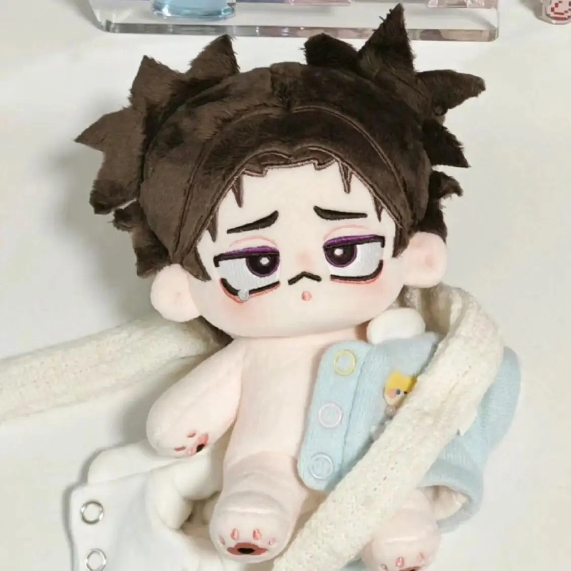 In Stock! 20cm Anime Jujutsu Kaisen Choso Dress Up Plush Doll COS Puppet Children's Adults Cute Stuffed Plush Doll Birthday Gift