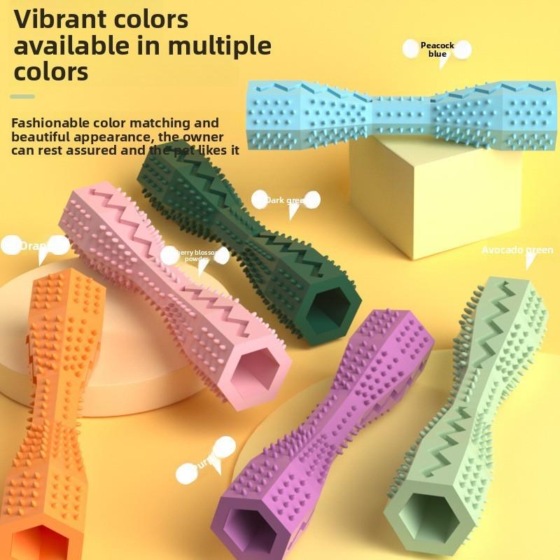 Pet Supplies Dog Chew Toy, Biting Cleaning Teeth Leakage Toy, Interactive Training Durable Pet Toothbrush Stick
