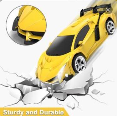 Remote Control Car Toys Transform RC Cars Kids One Button Transformation
