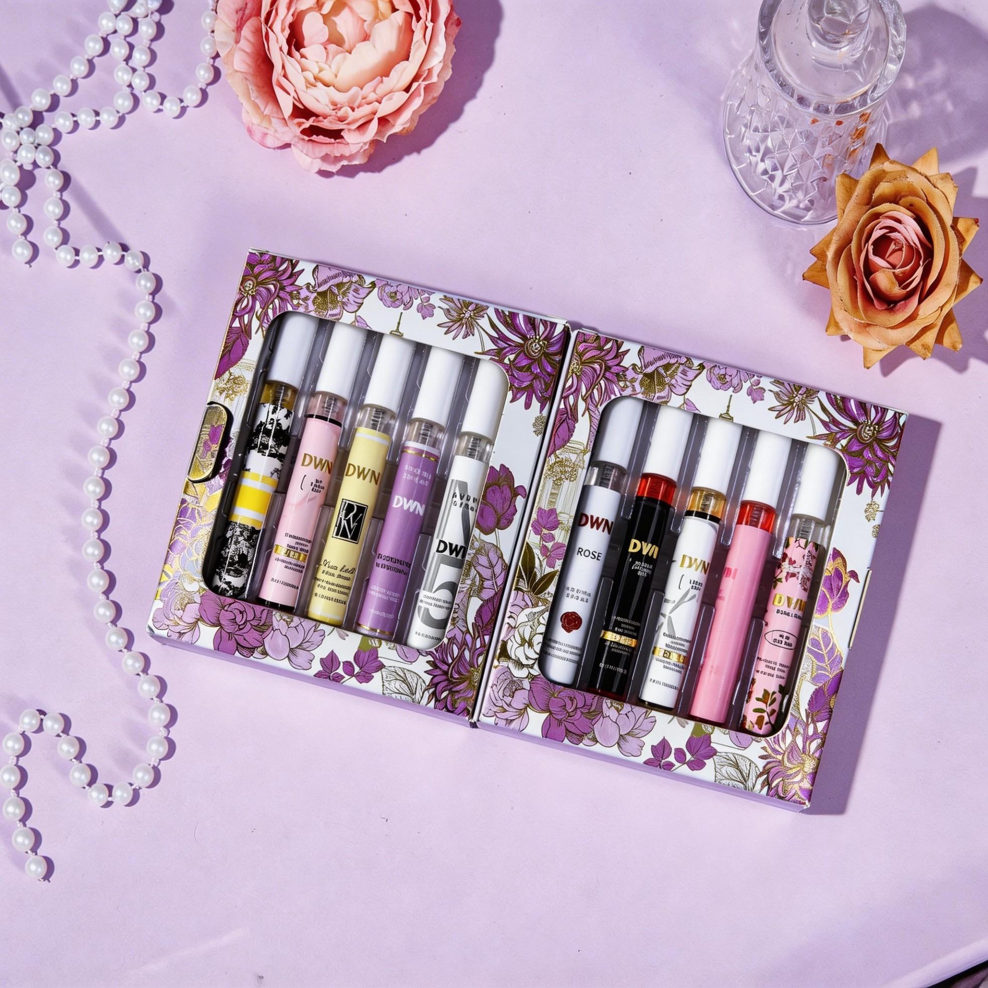 10ML*10 Brazilian Summer Luxury Perfume Spray, Long-Lasting Freshness, High-Quality Aromatherapy, Portable, Perfect Gift