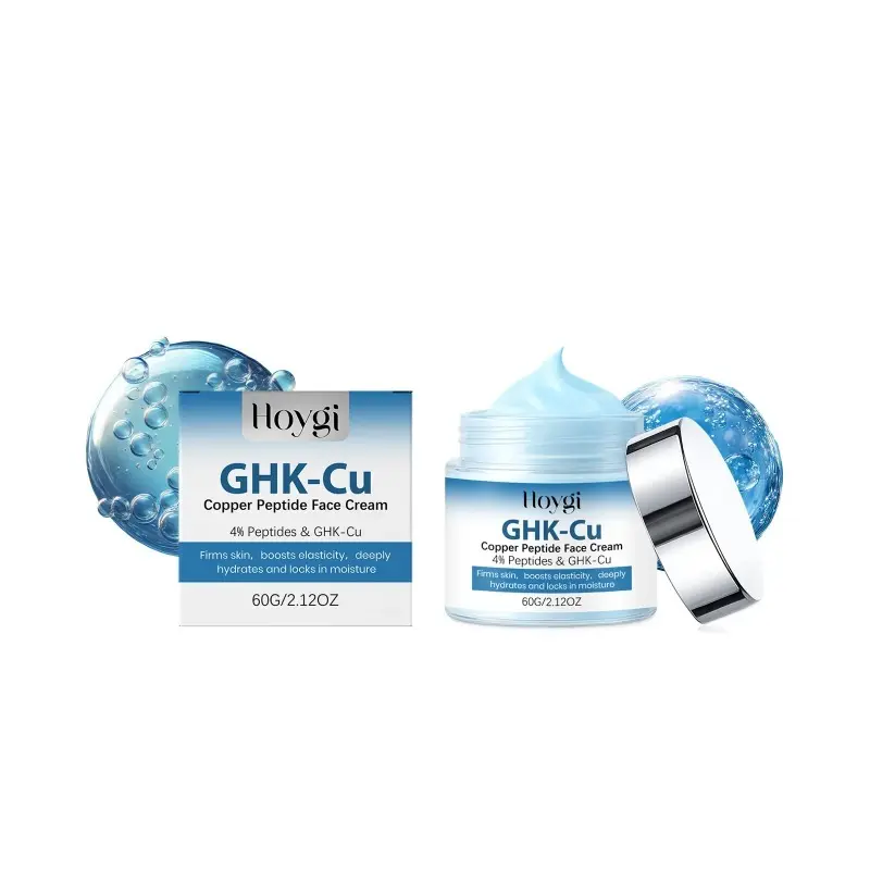 4 % Ghk-Cu Copper Peptide Cream Copper Peptide Face Cream Boost Elasticity Strengthen Skin Barrier Nourishing Firming Hydrating Moisturizing Skin Care