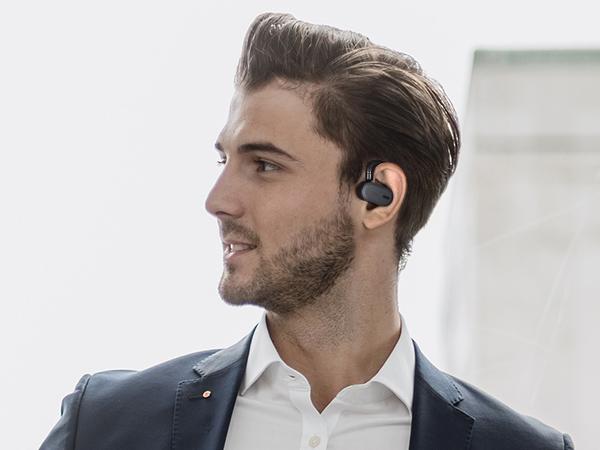 TOZO Open Buds Lightweight True Open Ear Wireless Earbuds with Multi-Angle Adjustment Audio Earphones sport earbuds Headphones Electronic Headset wireless earphone app control open-ear headphone Black headphones bluetooth noisecancellingheadphones