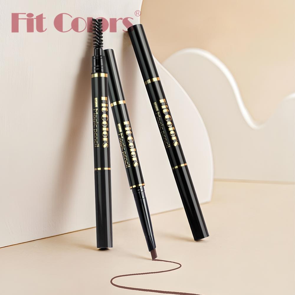 Fit Colors Eyelash Mascara Eye Liner Brow Pen Set, Long Curl Natural Look, Perfect Gift for Eyes, Beauty Essentials Kit