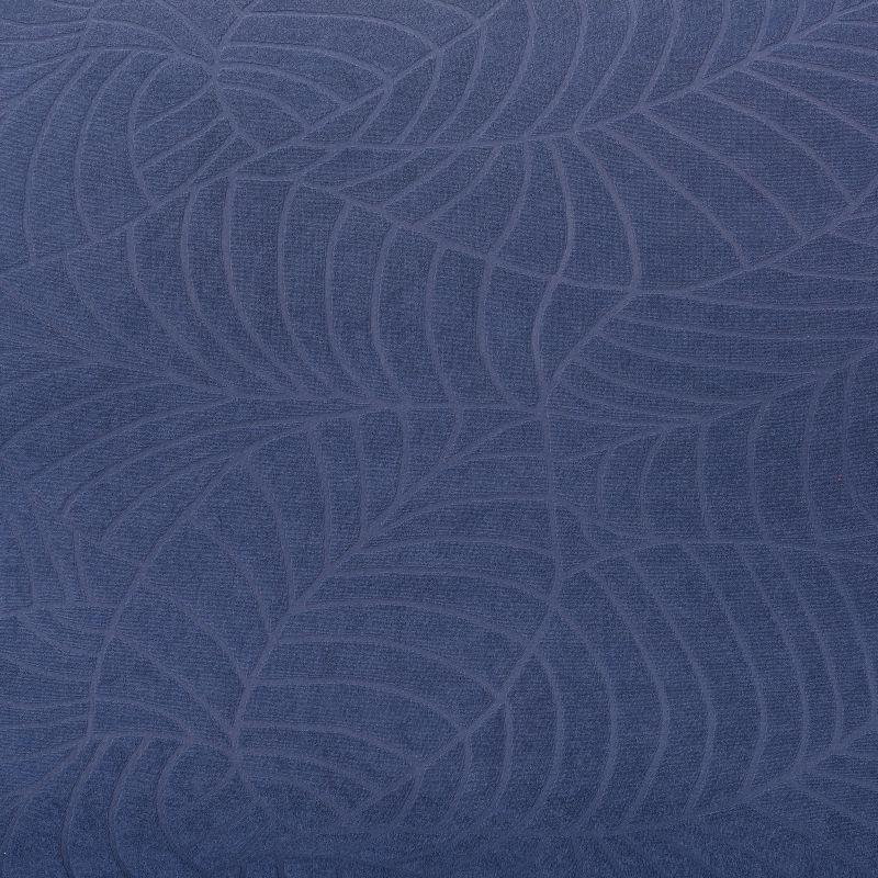 L-Shape Leaf Pattern Sofa Cover Set, Includes Backrest, Seat, Armrests, Soft Comfortable, Universal Fit, Fashion Bedroom Decor, Elastic Sofa Slipcover