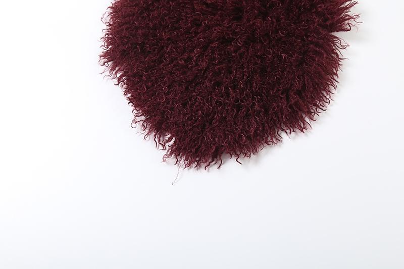 DOUCIU Nightclub Dance Bar Sexy Hot Street Fashion Personality Hip-Hop Cool Women'S Thin Solid Color Plush Halter Vest Tight Long Two-Piece Set