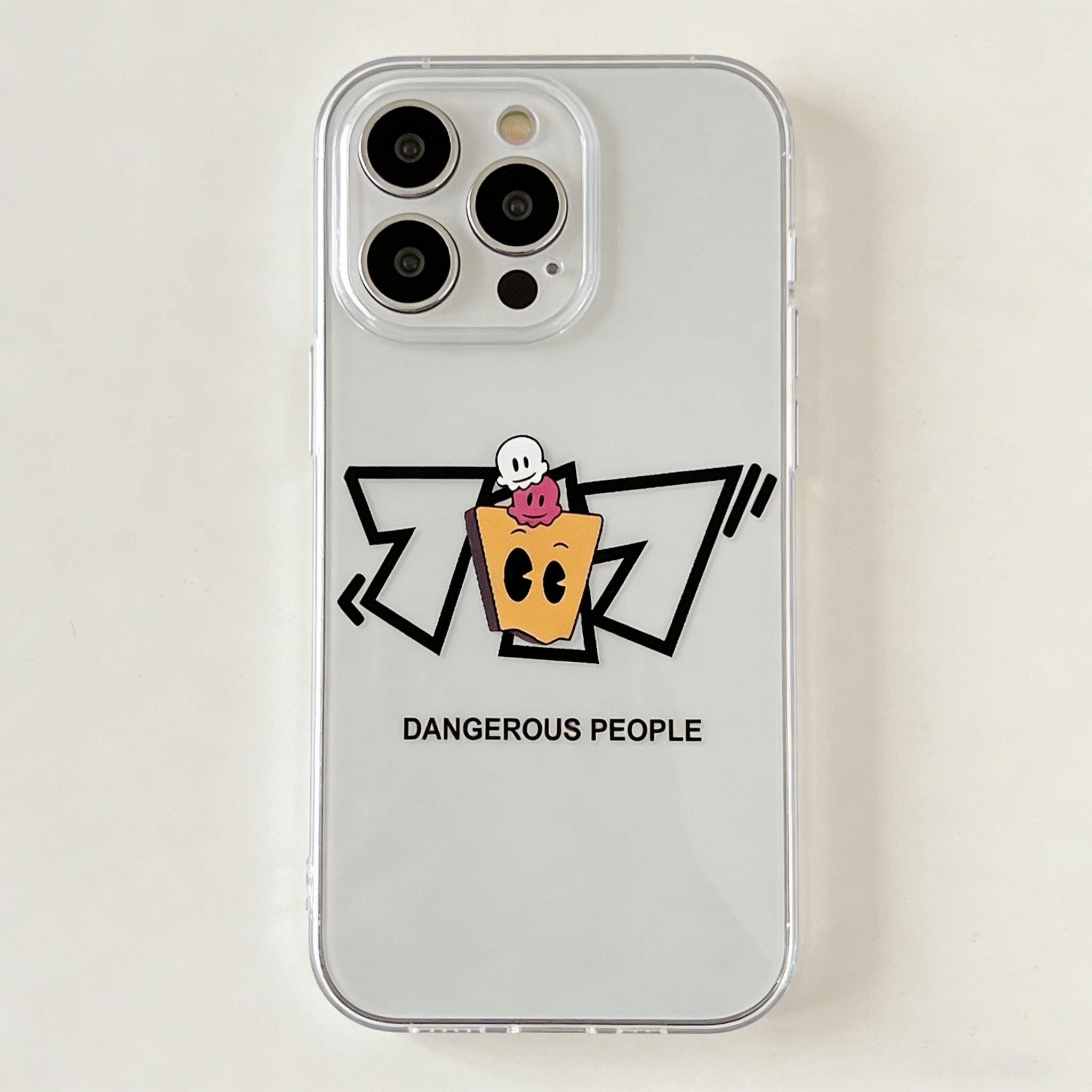 Creative Paper Bag Design Full Lens Protection Anti-Drop Phone Case, Transparent Soft Cover for iPhone 17/17 Pro Max