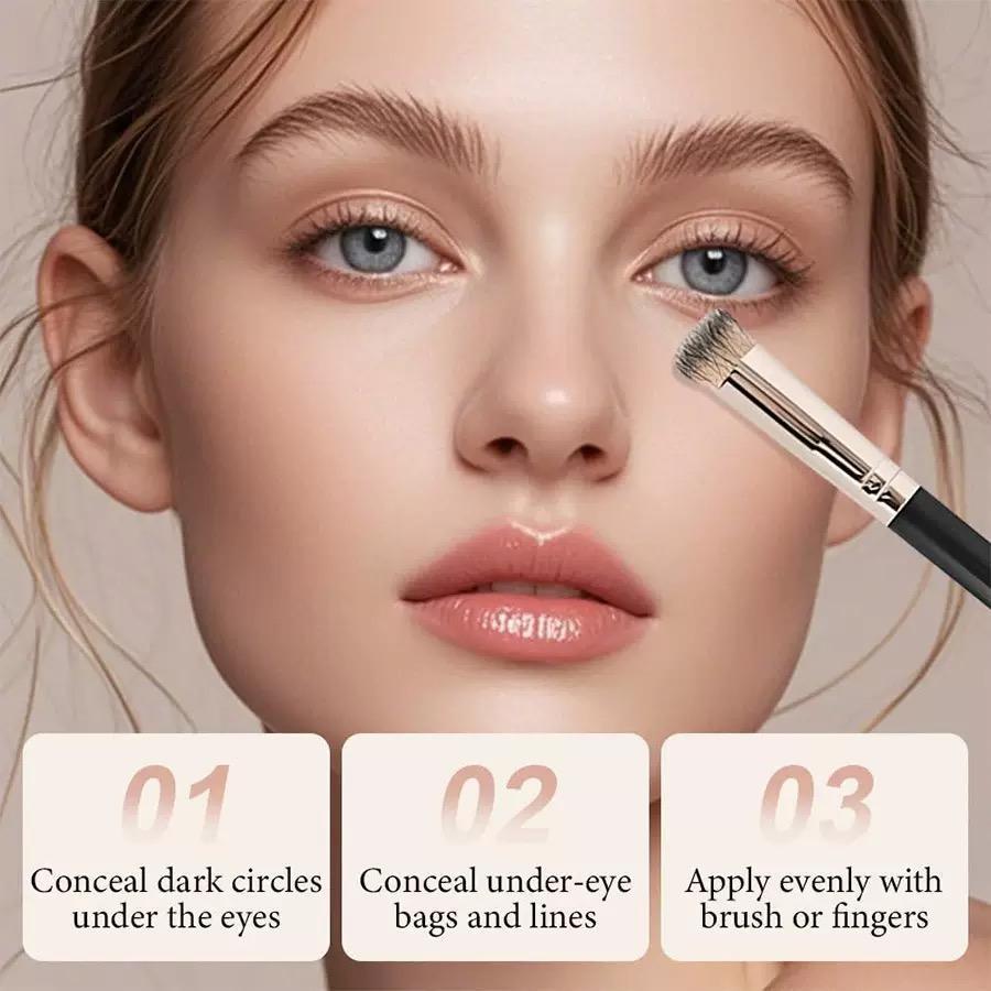 MAYCHEER Colour Clay CC Eye Concealer - Buy One Get One Free with Free Brush Set for a limited time - Perfect for Concealing Dark Circles & Evens Skin Tone - Waterproof Formula - Safe Ingredients -Achieve flawless makeup-  Box Cosmetic Moisturizer