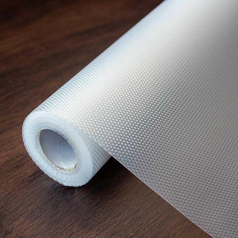 Washable Cabinet Liner, Non-Adhesive Clear Drawer Liner, Non-Slip, Transparent, for Kitchen Cabinets, Pantry Cabinets, Multi-Purpose Mat