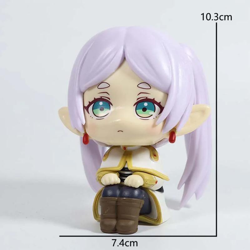 New Frieren Beyond Journey's End Anime Girl Figure Sousou no Frieren Action Figure Fern/Frieren/Huckle Figurine Model Doll Toys