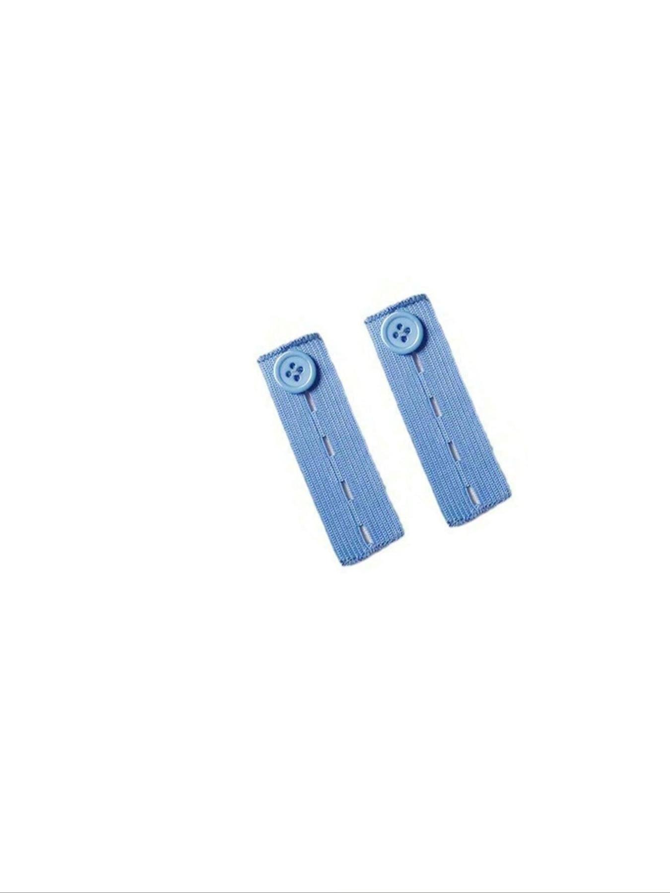 Waistband Extender Buckle,Belt Extender With Elasticity, Interlocking Waist Extender Buttons,Elastic Waistband Extenders, DIY Garment Accessories for Men and Women,Seamless for Jeans and Pants, Easy Fit Button Design