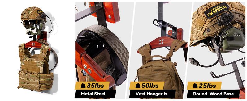 OneTigris 130lbs Adjustable Heavy-Duty Gear Wall Mount Organizer for Football, Cycling, Skiing, Upgraded Hook & Wider Reinforced Iron Frame, Wall Racks OneTigris 130lbs Adjustable Heavy-Duty Gear Wall Mount Organizer for Football, Cycling, Skiing, Upgraded Hook & Wider Reinforced Iron Frame, Wall Racks