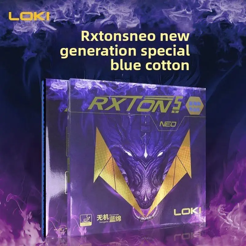 LOKI Ping Pong Rubber Nio Ryzen 5NEO Adhesive High Density Inorganic Blue Ocean Sponge Internal Energy Arc Fast Attack Type