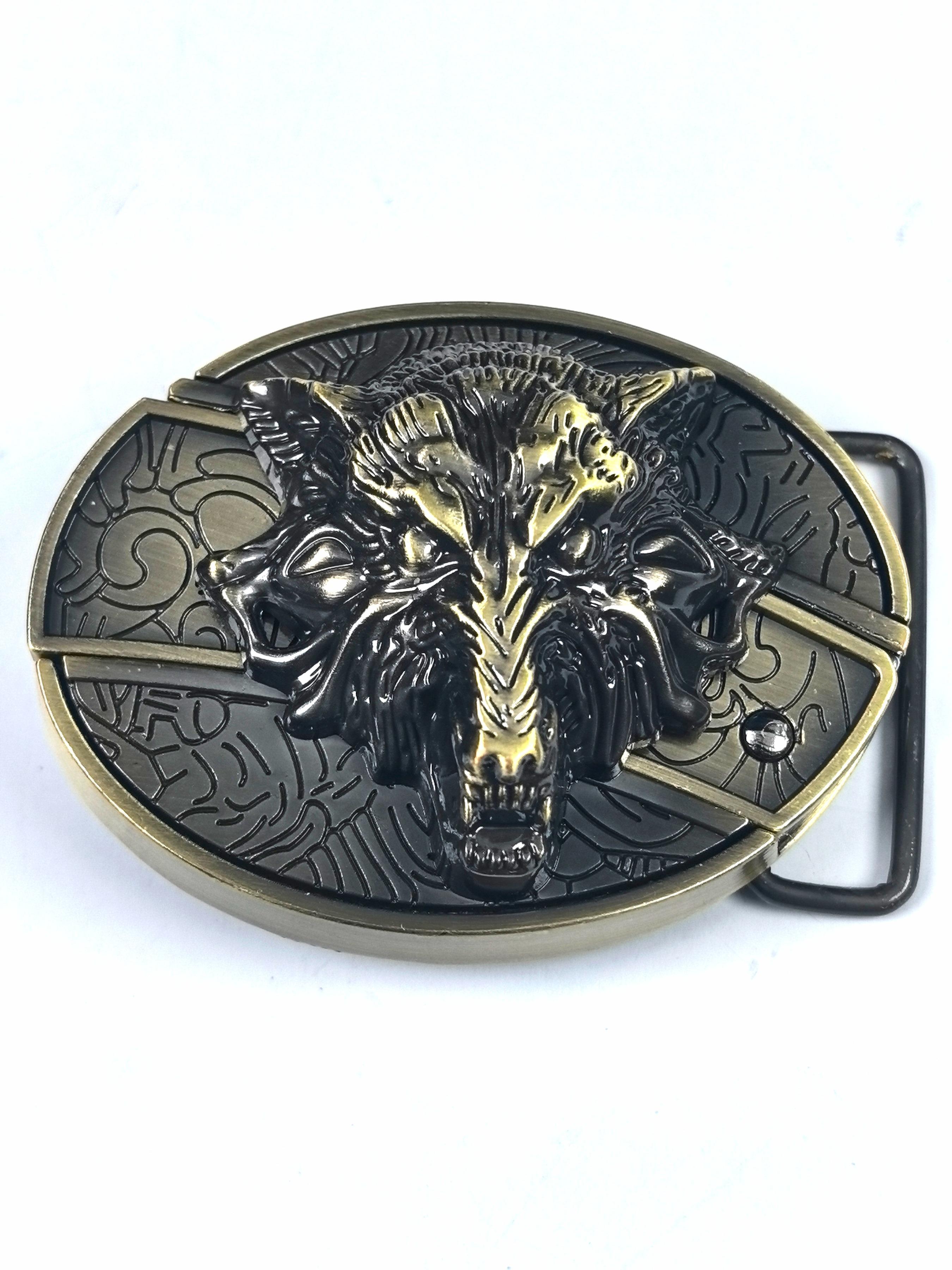 Unisex Animal Alloy Belt Buckle, Fashion Accessory for Jeans and Outdoor Clothing, Durable Design for Daily Use, Boho Style