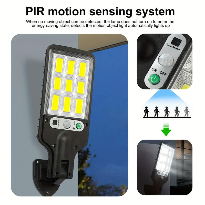 Solar Powered Sensor Lawn Light - Automatic on at dusk, adjustable light mode, corrosion-resistant, eco-friendly outdoor lighting, suitable for lawn villa courtyard, community green belt, outdoor leisure area.