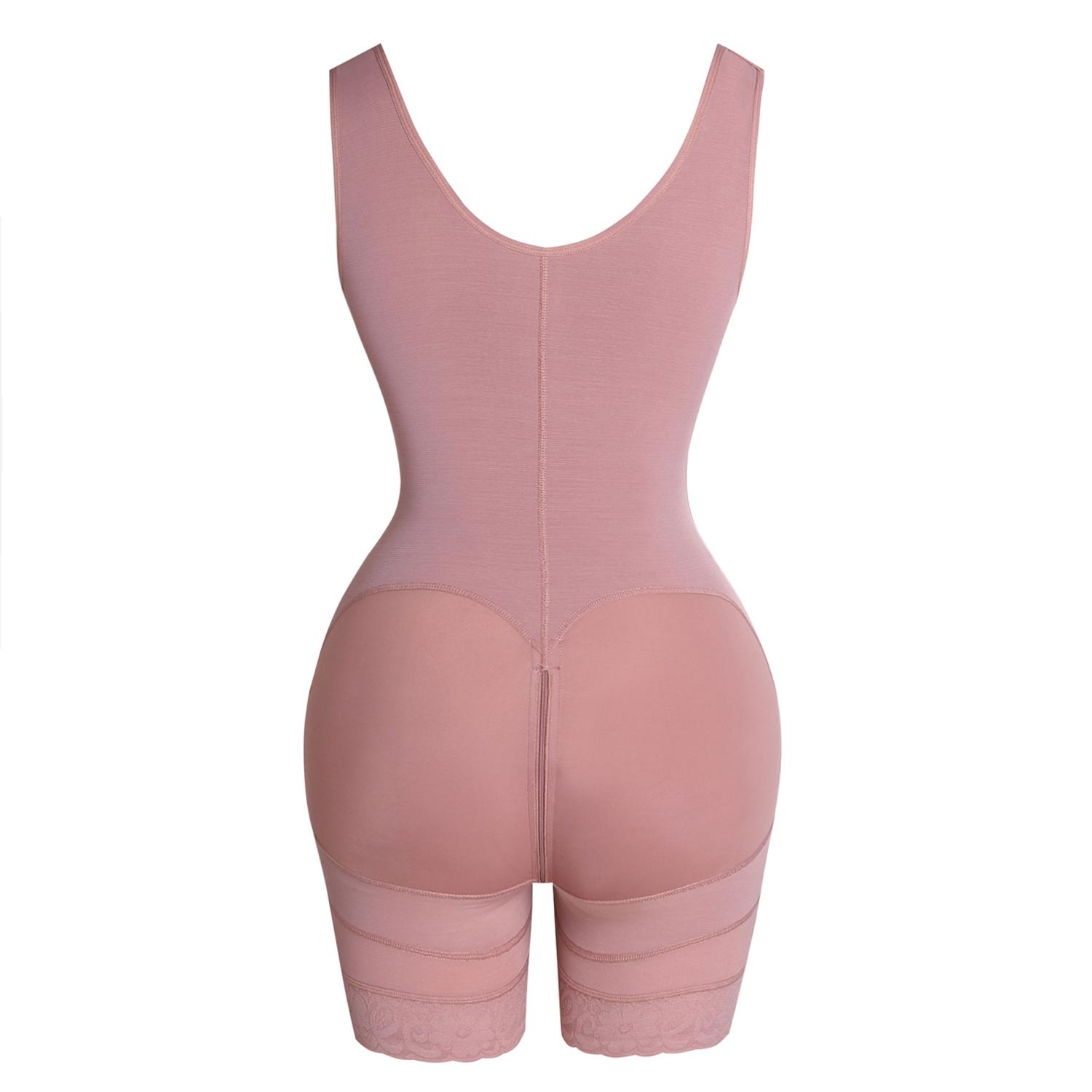 Tummy Tuck Compression Garment for Women Fajas  Shapewear  Women Tummy Control Open Bust Thigh Slimmer Body Shaper