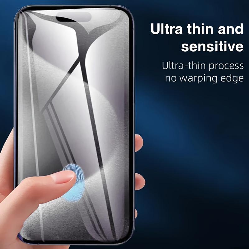3 pack HD Hydrogel Soft Screen Protector for iPhone 17 Air/16e/17/16/15/14/13/12/11 Pro/Pro Max/Plus/XR/XS Max/X,Full-Screen Protection,Protective,High Transparency,Touch Sensitive,Anti-Scratch,Fingerprint Unlock Compatible,Easy to Install,non glass
