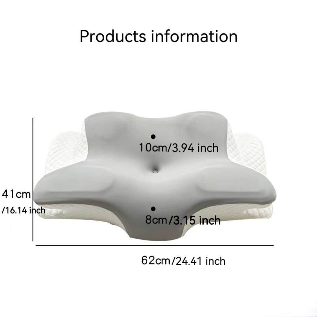 1PC Butterfly Cervical Pillow, Cooling & Breathable Medical Memory Pillow, Ergonomic Neck Curve Correction, Effectively Relieve Cervical Discomfort and Stiff Neck & Shoulder