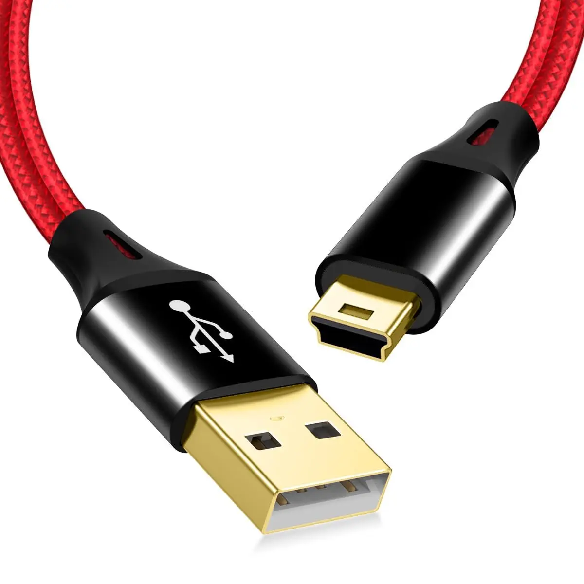 3.3ft Mini USB , Durable USB-A to Mini-B Data and Charger