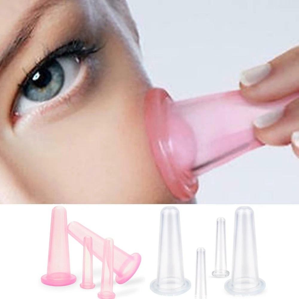 Mini Silicone Cupping Set for Face, Neck, Back & Eye Massage. Portable Suction Cups Tool for Muscle Relief, Improve Circulation, Ease Tension. Home Therapy, Deep Relaxation, Easy to Use.