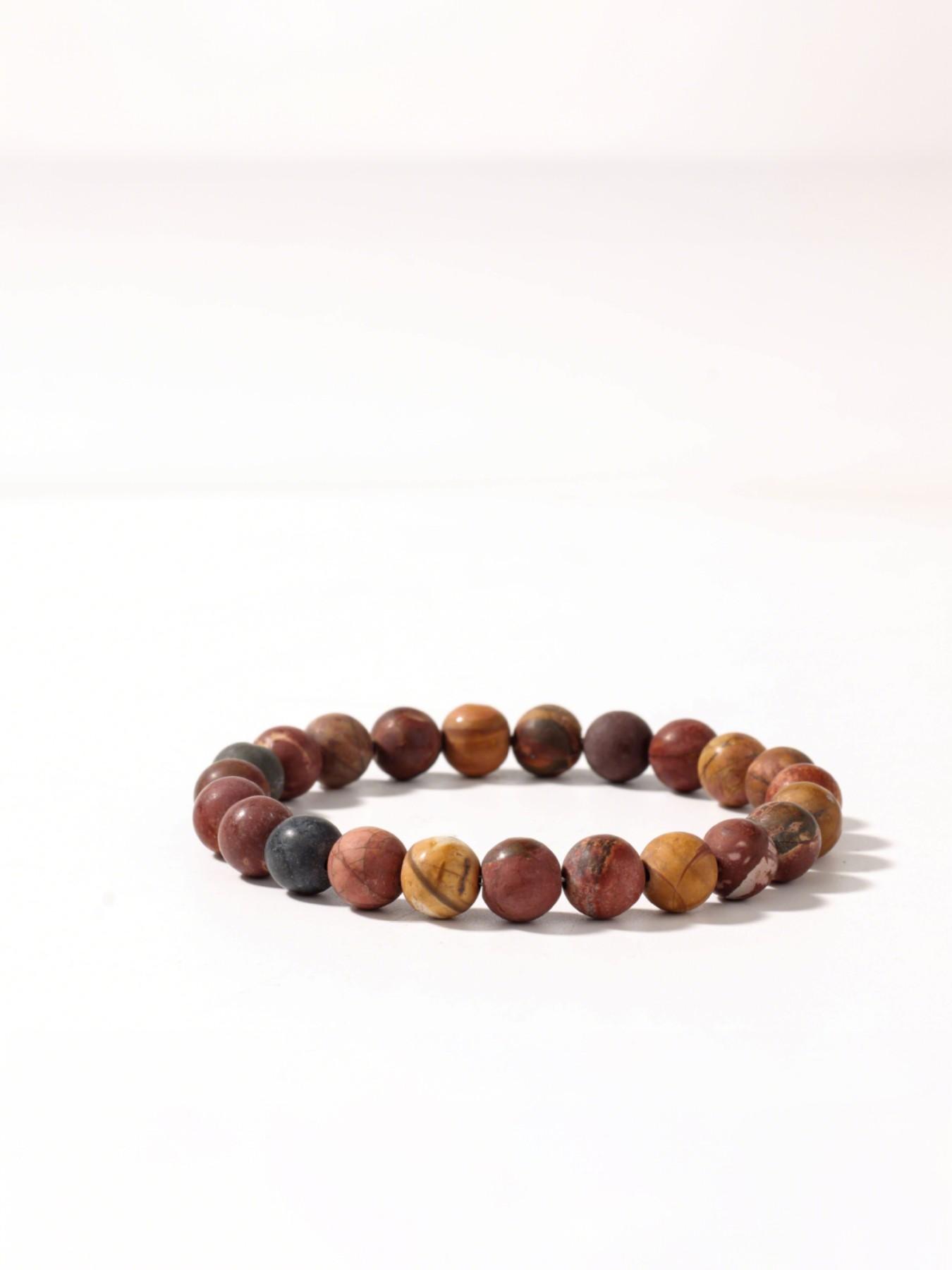 Vintage Natural Turquoise Crystal Bracelet, Boosts Courage, Strength, Confidence, Releases Stress, Energy Jewelry, Gift for Friends