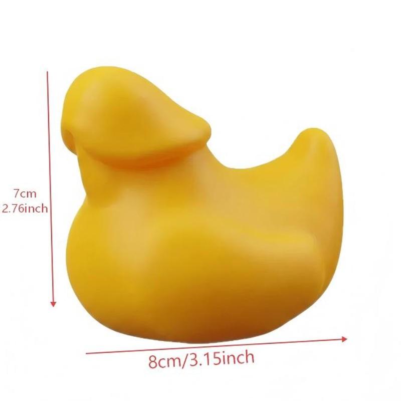 Mini Duck Family Micro Landscape Set, 5 Pieces Interchangeable Parent-Child Queue, Ideal for Miniature Scenery, Journal Decoration, Desk Accessories