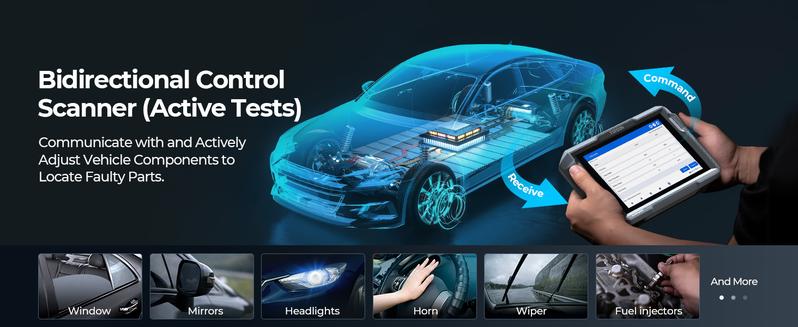 TOPDON Car Diagnostic Tool ArtiDiag900 Lite with BiDirectional Scan, FCA Gateway and CAN-FD, Full Systems Diagnosis with 8+ Reset Services, Wireless Bluetooth OBD2 scanner, AutoVIN, 2-Year Free Update