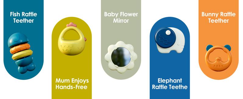 Baby Play Mat Baby Gym,Funny Play Piano Tummy Time Baby Activity Mat with 5 Infant Sensory Baby Toys, Music and Lights Boy & Girl Gifts for Newborn(Green)