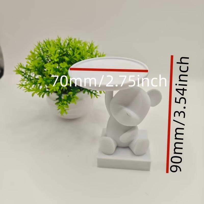 Bear Tray Jewelry Organizer, Perfect for Jewels, Keys, Wireless Earbuds, Small Items Storage, Home Decor, Memorial Gift, Birthday Present