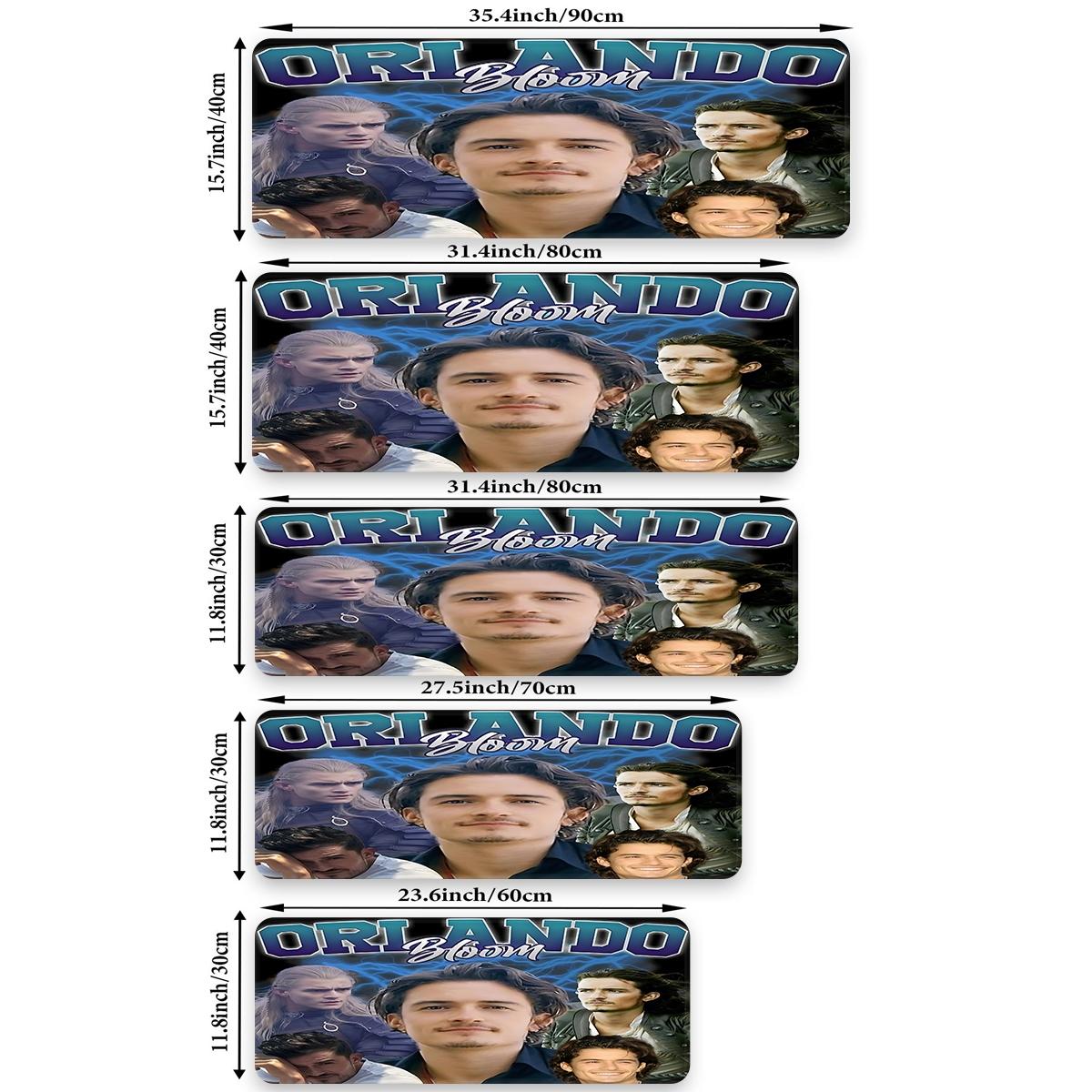 Orlando Bloom inspiration  Mouse Pad for PC, Office, Esports - Heavy Duty Desk Pad, Office Accessories, Modern Aesthetics, Durable Surface, Precise Control, Suitable for Office Workers.