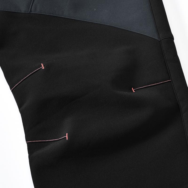 YSENTO Men's Winter Hiking Pants Waterproof Fleece lined Ski Snow Softshell Work Pants 4 Pockets for Outdoor Camping fishing Casual Athletic Jogging