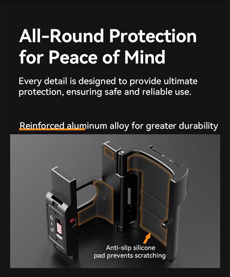 Ulanzi Pocket3 Accessories Collection, Expansion Adapter & Mini Tripod Kit for DJI Osmo Pocket 3 Mount with 1/4" Screw, Quick Release LED Light, Action Camera Accessories