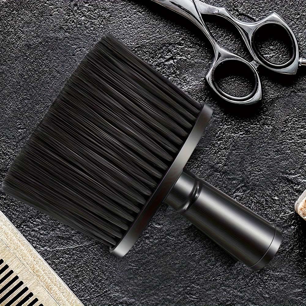 1 Pc Soft Hair Brush Neck Face Duster Hairdressing Hair Cutting Cleaning Brush, Professional Hairdresser Neck Brush for Barber Salon Hairdressing Styling Tool, Beauty Products
