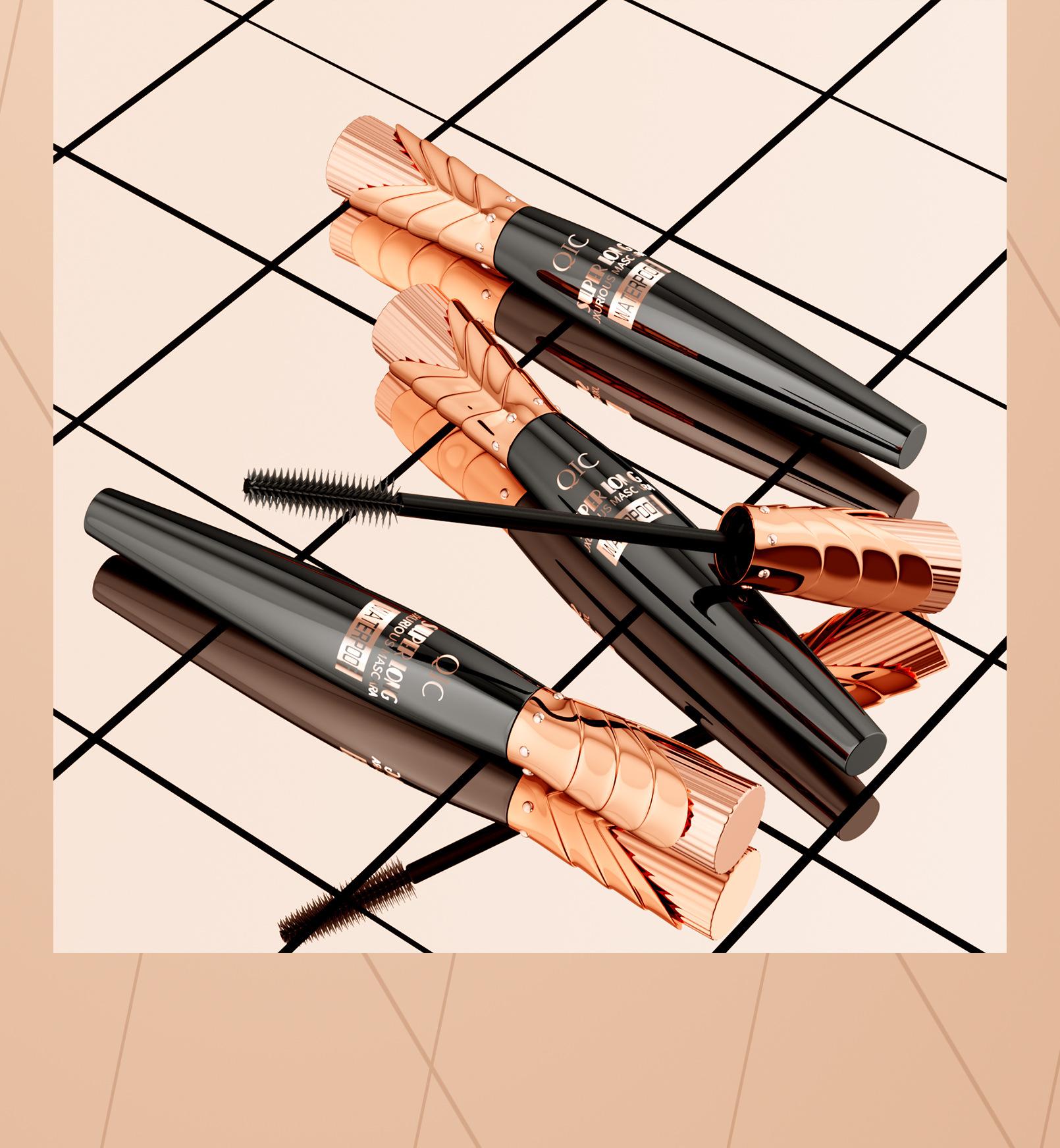 QIC Royal Crown Mascara 5D Fanning Effect for Sky-High Lashes! Achieve Length, Curl & Volume in One Swipe, The Secret to Fluffy Doll Lashes #mascara #makeuptok