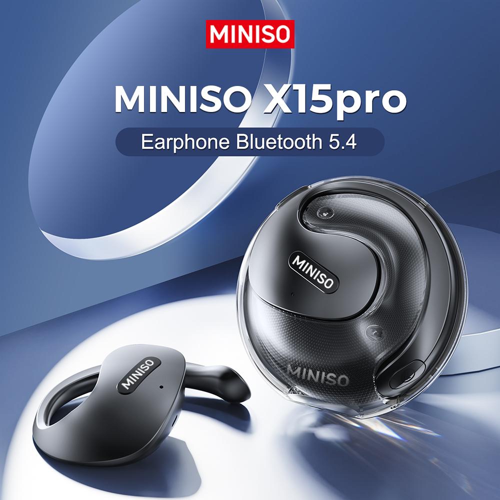 Miniso X15Pro Wireless Headphones Bluetooth 5.4 Sport Earphone HIFI Sound Quality Miniso X15Pro Wireless Headphones Bluetooth 5.4 Sport Earphone HIFI Sound Quality