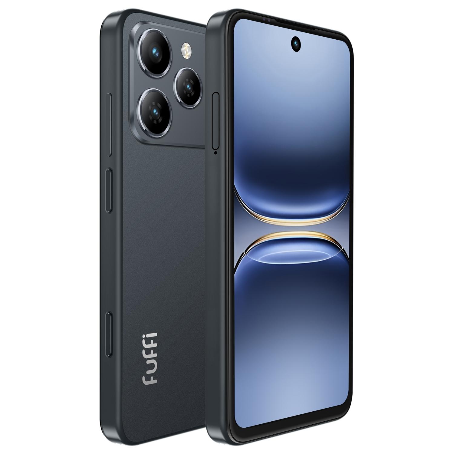 Fuffi M17 Pro Mini Smartphone - 5.36-Inch HD Screen, 4GB RAM 32GB ROM, Quad-Core Processor, Fingerprint Sensor, 4G Dual SIM, 2500 mAh Battery - Integrated Metal Frame with Phone Lanyard & Protective Case