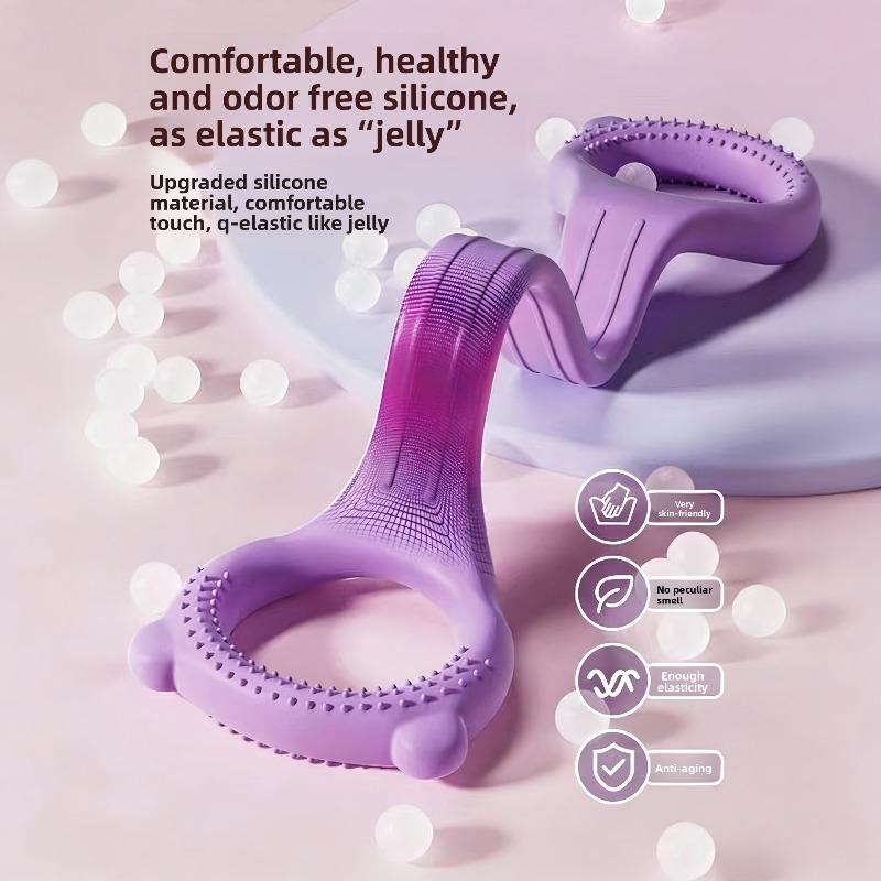 1 Pack Women's Figure 8 Resistance Bands Elastic Yoga Pull Rope Toning Tube for Back Training Chest Opening Body Shaping Home Gym Fitness Equipment