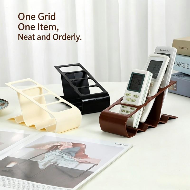 Multifunctional Desktop Organizer Rack, Air Conditioner TV Remote Holder, Partitioned Storage Shelf, Desk Accessories