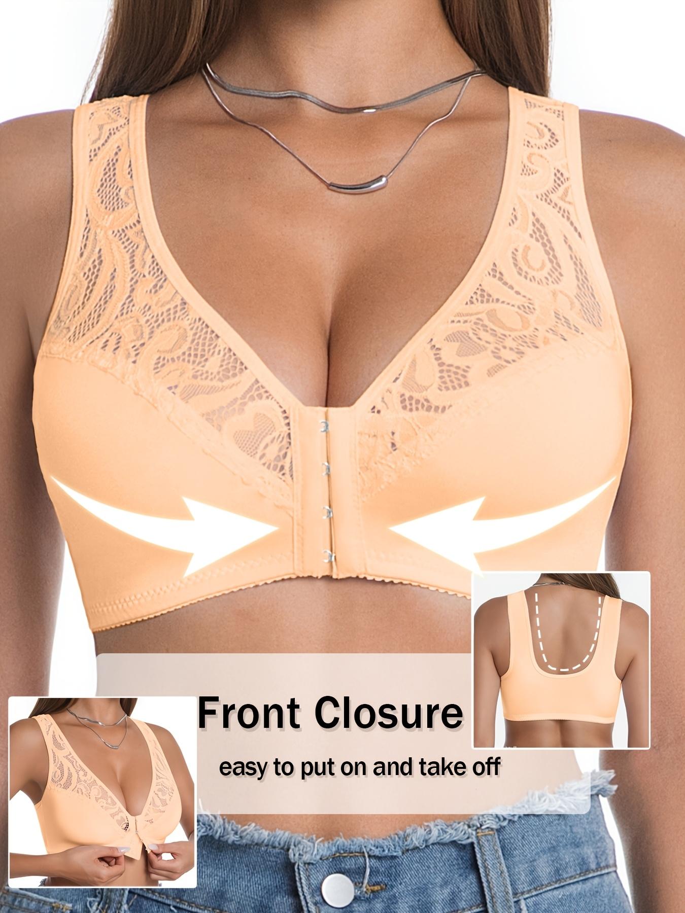 Women's Solid Color Wireless Bra, Soft Comfy Breathable Backless Bralette for Daily Wear, Women's Lingerie for All Seasons, Underwear