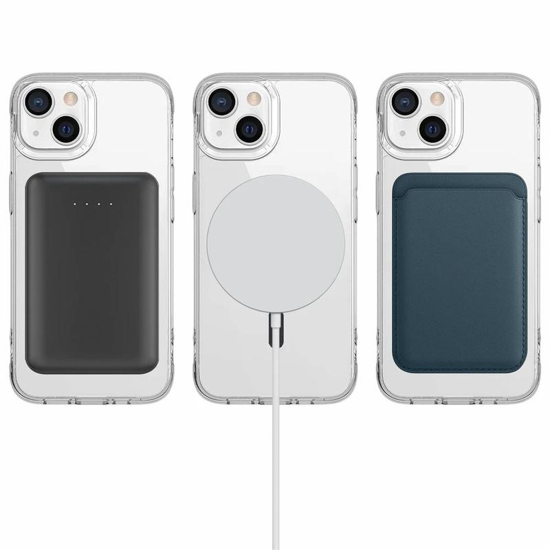 3pcs Ultra-Thin Magnetic Metal Stickers for iPhone, Magsafe Compatible, Durable Protective Iron Sheets, Non-Deforming Phone Accessories