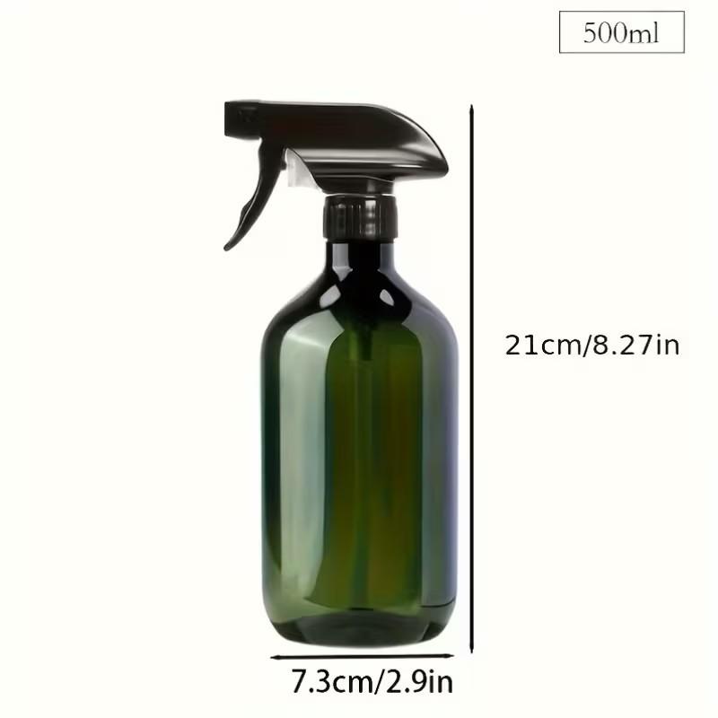 Multifunctional Spray Bottle Set, 6 or 8 Pack Options, 16.9 Oz Large Capacity Reusable Storage Bottles, Ideal for Shampoo, Shower Gel, Cleaning Liquid, Gardening, Beauty Salon