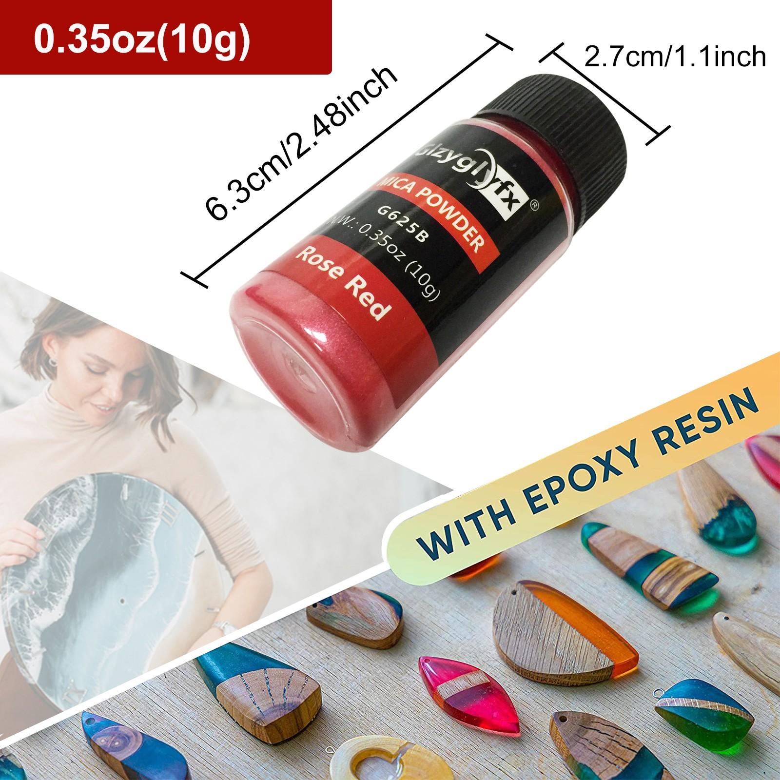 2 Pcs/set  Vibrant Rainbow Mica Powder – Epoxy Resin Pigment for Jewelry Making, Crafts and Art Painting, 1g per Contains, Ideal for DIY Projects, Brilliant Rainbow Shades and Long-lasting Color Performance, Ideal Gift for Christmas and Other Holidays.